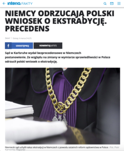 Niemcy nie realizują europejskiego nakazu aresztowania